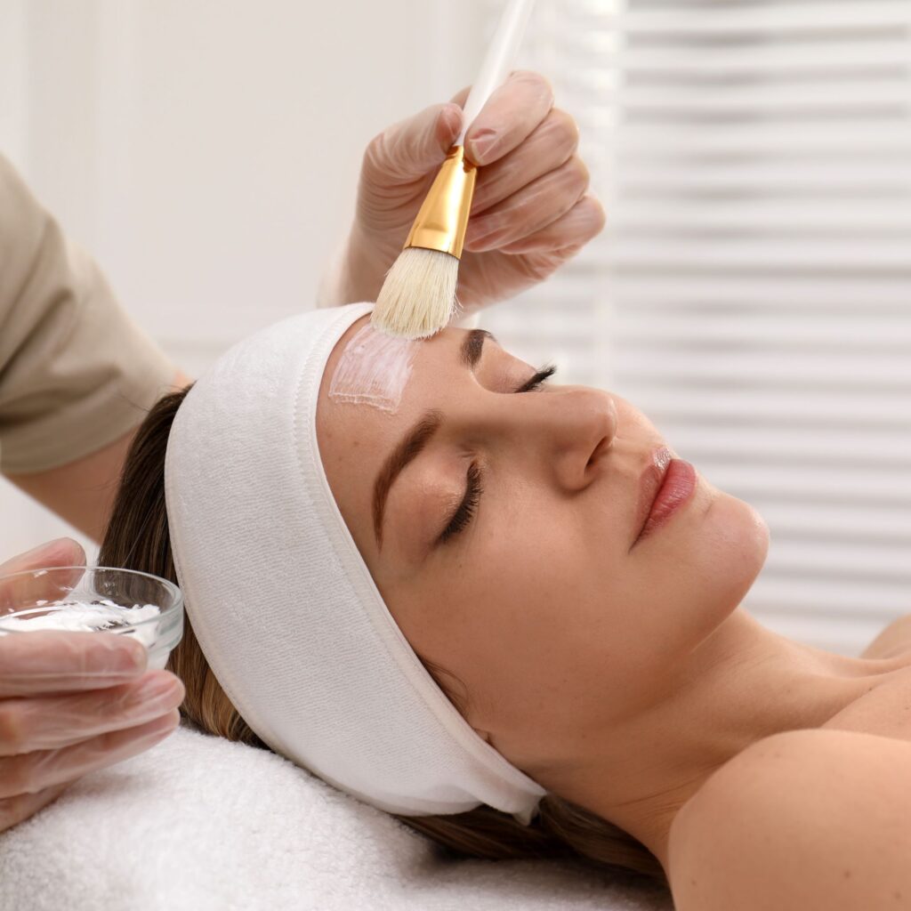 peeling facial